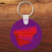 ダイバーシティロックキーチェーン キーホルダー (正面)