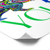 ダイバーシティ勇気付けられる受付ポスター ポスター (角)