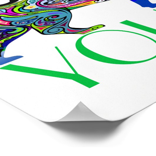 ダイバーシティ勇気付けられる受付ポスター ポスター (角)