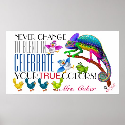 ダイバーシティ勇気付けられる受付ポスター ポスター (正面)