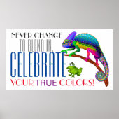 ダイバーシティ勇気付けられる受付ポスター ポスター (正面)