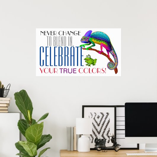 ダイバーシティ勇気付けられる受付ポスター ポスター (ホームオフィス)