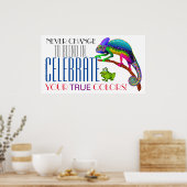 ダイバーシティ勇気付けられる受付ポスター ポスター (キッチン)