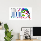 ダイバーシティ勇気付けられる受付ポスター ポスター (ホームオフィス)