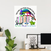 ダイバーシティ勇気付けられる受付ポスター ポスター (ホームオフィス)