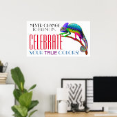 ダイバーシティ勇気付けられる受付ポスター ポスター (ホームオフィス)