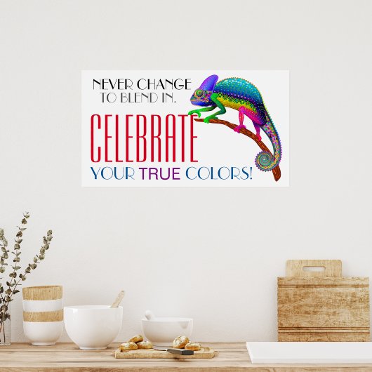 ダイバーシティ勇気付けられる受付ポスター ポスター (キッチン)