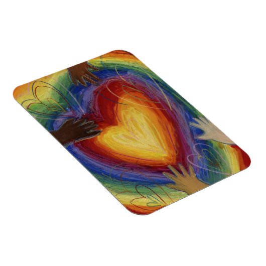 ダイバーシティ、エクイティ、インクルージョン(DEI)冷蔵庫用マグネット マグネット (右側)