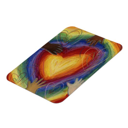ダイバーシティ、エクイティ、インクルージョン(DEI)冷蔵庫用マグネット マグネット (左側)