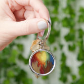 ダイバーシティ、エクイティ、インクルージョンDEIキーチェーンチャーム キーホルダー (手)