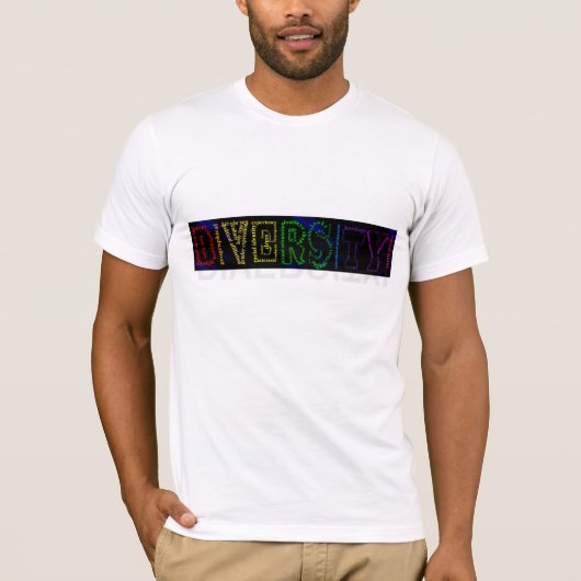 ダイバーシティTシャツの構成 Tシャツ (正面)