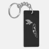 ダイバーシータートルスキューバダイビング水中シュノーケル キーホルダー (正面左)