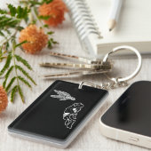 ダイバーシータートルスキューバダイビング水中シュノーケル キーホルダー (正面右)