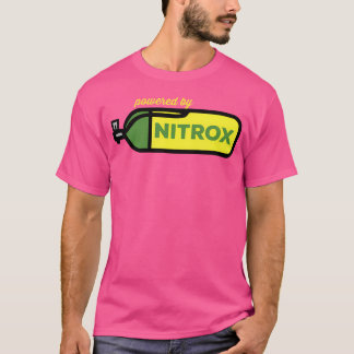 ダイバースキューバダイビング水中Taで駆動するニトロックス Tシャツ