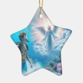 ダイバースポットアンジェルツリーオーナメント セラミックオーナメント (左)