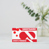 ダイバーズパラダイス 名刺 (スタンド正面)