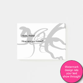 ダイバーズ：抽象芸術ブラック&ホワイト ポストイット