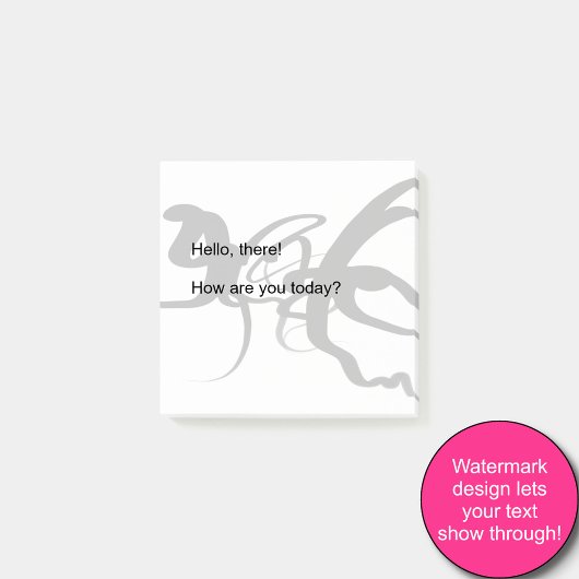 ダイバーズ:抽象芸術ブラック&ホワイト ポストイット