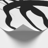 ダイバーズ：抽象芸術ブラック&ホワイト ラッピングペーパー (角)