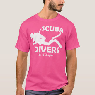 ダイバーダイブバディプレゼント海恋人スキューバダイビング Tシャツ