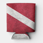 ダイバーダウンフラグ 缶クーラー (正面)