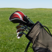 ダイバーダウンフラッグブラシストローク、ダイブフラグ ゴルフヘッドカバー (インサイチュ)