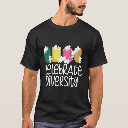 ダイバーチ祝ス石鹸を作る自家製ソープメーカー Tシャツ (正面)