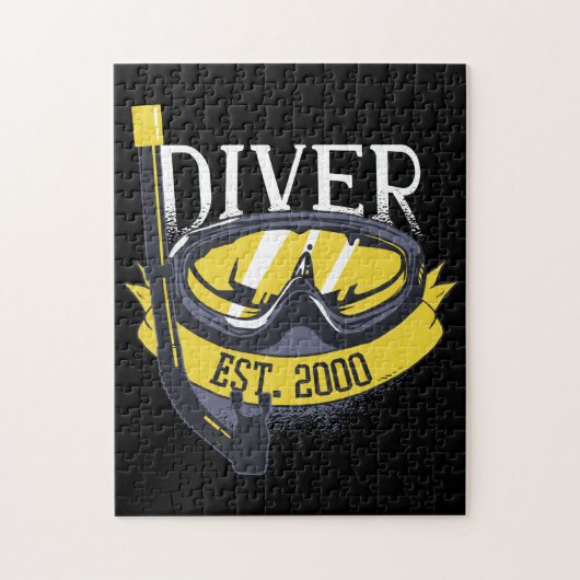 ダイバーライフスキューバダイビング ジグソーパズル (縦)
