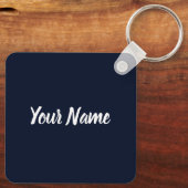 ダイバーレトロスキューバダイビングスクールヴィンテージ海 キーホルダー (裏面)