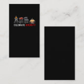 ダイバー祝シティバーベキューミートスモーカー引用文 名刺 (正面/裏面)