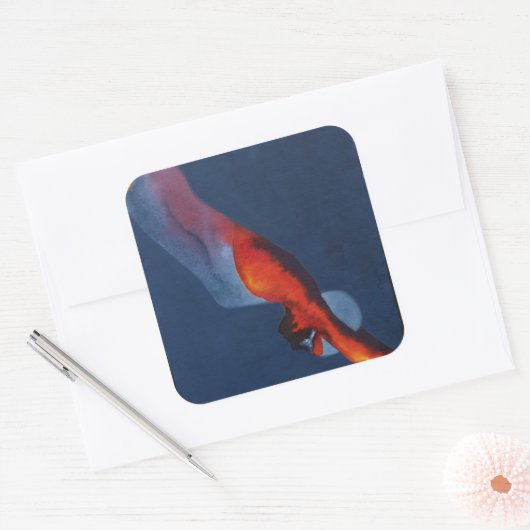 ダイバー2 スクエアシール (封筒)