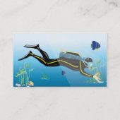 ダイバー-ビジネス 名刺 (裏面)