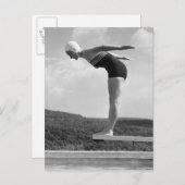 ダイバー ポストカード (正面/裏面)