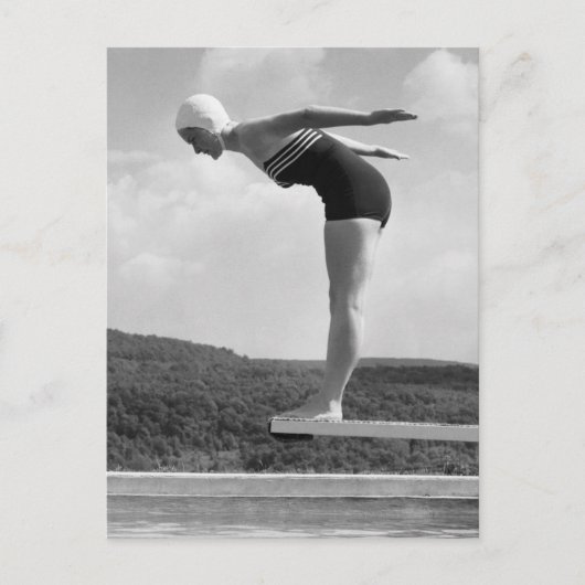 ダイバー ポストカード (正面)