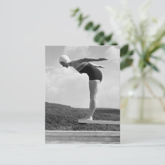 ダイバー ポストカード (スタンド正面)