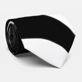 ダイバー:抽象芸術白黒 ネクタイ (ロール)