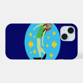 ダイバー iPhone 15ケース (裏面横)