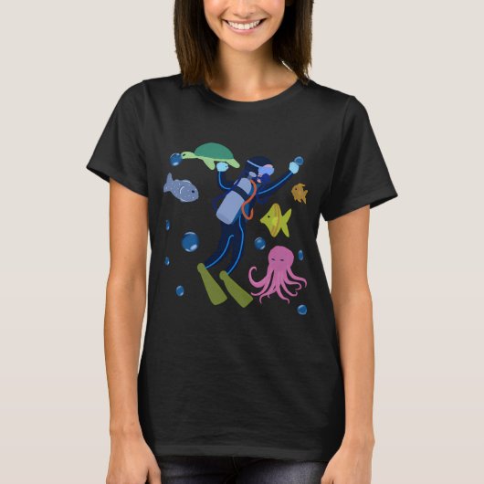 ダイバー Tシャツ (正面)