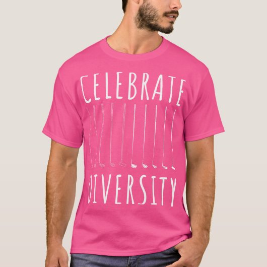 ダイバ祝シティゴルフクラブシャツゴルフ愛好家F Tシャツ (正面)
