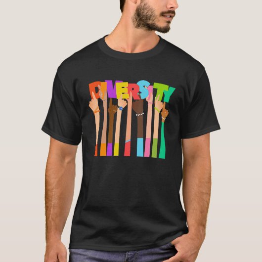 ダイバ祝ス愛の平等 Tシャツ (正面)