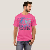 ダイバ頼ーのダイビングについて Tシャツ (正面フル)