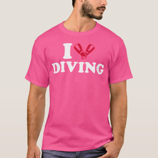 ダイビングが大好き Tシャツ