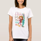 ダイビングで濡れたTシャツ Tシャツ (正面)