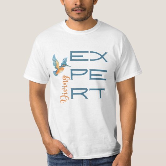 ダイビングの専門家 Tシャツ (正面)