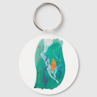 ダイビングの深いキーチェーン キーホルダー