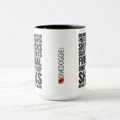 ダイビングは弱いマグのためではないです マグカップ (中央)