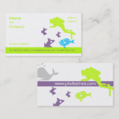 ダイビングインストラクター 受賞の名刺 名刺 (正面/裏面)