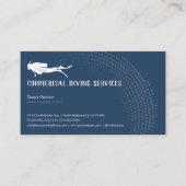 ダイビングインストラクター | Frogman |スキューバの名刺 名刺 (正面)