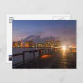 ダイビングオンナバラビーチピア葉書 ポストカード (正面/裏面)