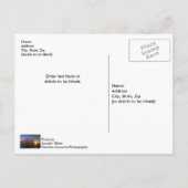 ダイビングオンナバラビーチピア葉書 ポストカード (裏面)